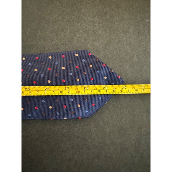 Breuer Polka Dot Handmade Silk Tie Made In Italy - Picture 5 of 6